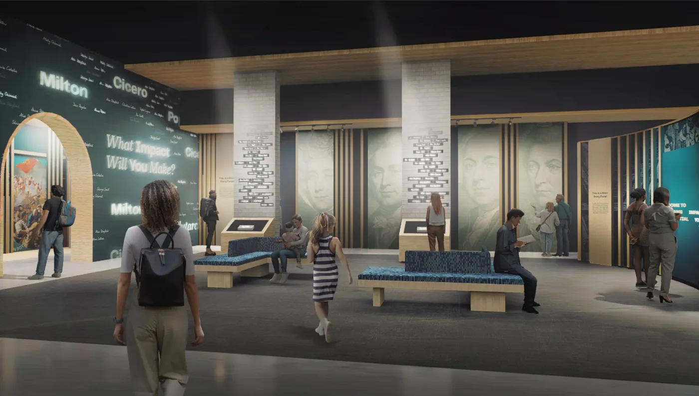Orientation space, approachable and accessible