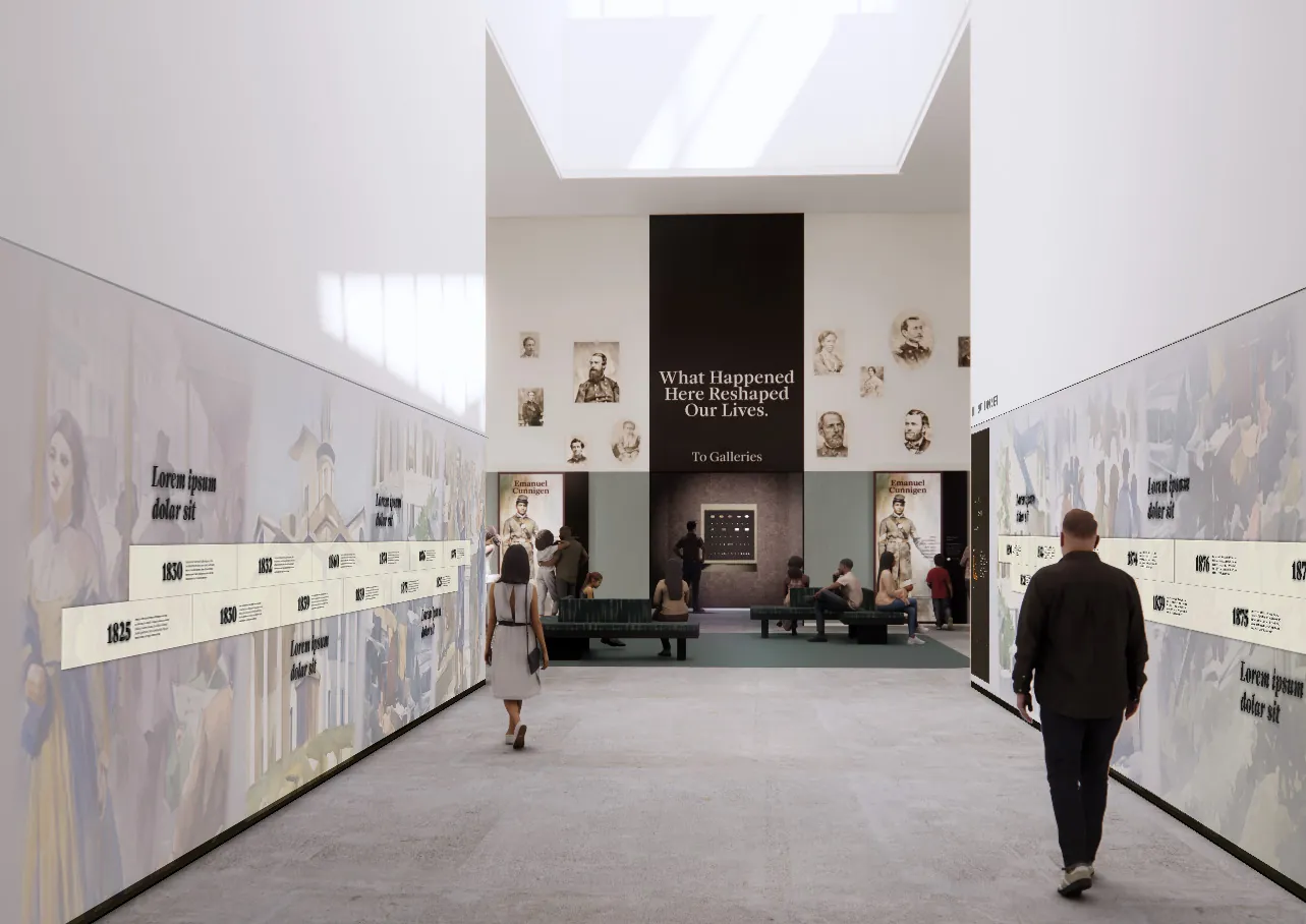 Orientation hub space